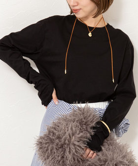 ウォッシャブルオーガニックコットンロンT