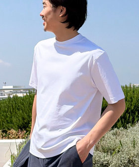 《ビジカジ対応》シルケットスムース　JACKET-Tシャツ