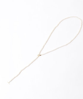 【grâce grace/グラスグラス】淡水パールロングネックレス