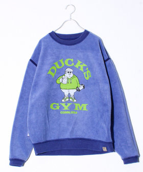 ［WEB限定 SPECIAL PRICE！］【Duckster/ダックスター】リバーシブルクルーネックスウェット