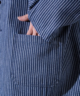 GEVACO/ゲバコ】【セットアップ着用可能】ストライプ