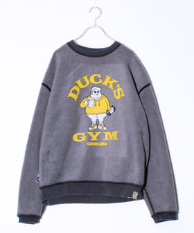 ［WEB限定 SPECIAL PRICE！］【Duckster/ダックスター】リバーシブルクルーネックスウェット