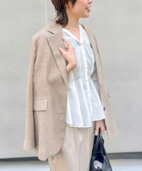 ウォッシャブルカラミオーバージャケット