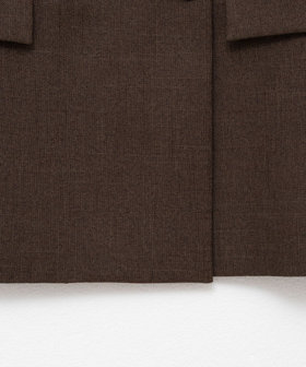 極美品 Nolley’s ウォッシャブルシャークダブルジャケット ブラウン 38 極美品 Nolley's ウォッシャブルシャークダブルジャケット