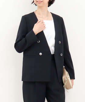 《セットアップ対応》シアーチェックジャケット