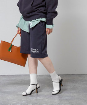 【MAQWEL/マクウェル】《セットアップ対応》ウォッシャブルAgfT HALF-PANTS