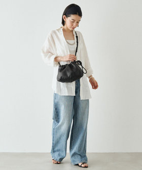 レザー巾着4wayショルダーバッグ/CE-1454（RUZ1042422A0008）｜russet