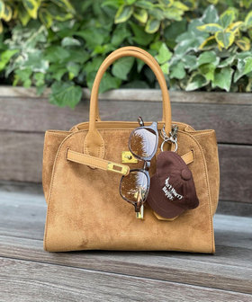 【SINBONO/シンボノ】 スエードコンビトートバッグ