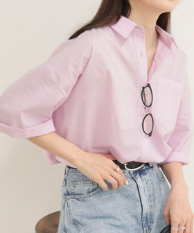 ［WEB限定 SPECIAL SALE！］【人気につき半袖Ver.で再登場】汗染み軽減加工COTTON半袖シャツブルゾン
