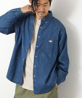 DANTON/ダントン】DT-B0293 DUG DOT BUTTON B.D. SHIRT 25AW（5