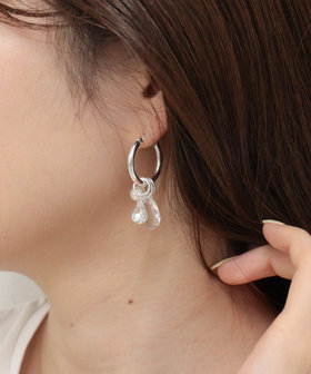 ジャラジャラアシメピアス
