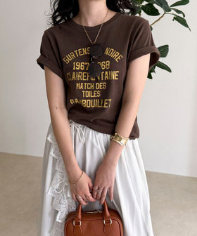 ヴィンテージライクピグメントTシャツ