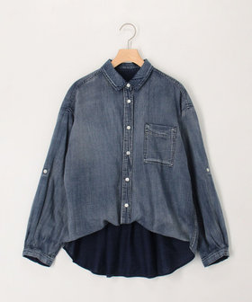 シアーデニムシャツ