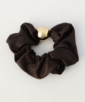 ボールパーツ付きサテンシュシュ