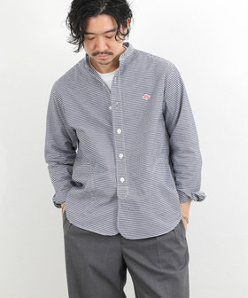 DANTON/ダントン】DT-B0280OXP BAND COLLAR SHIRT LS 26SS（6-0619-1