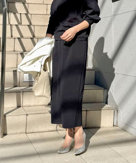 《セットアップ対応》ウォッシャブルライトダンボール2WAYタイトスカート