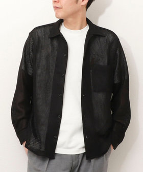 レースワンナップカラーシャツ