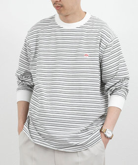 【DANTON/ダントン】DT-C0200TCB STRIPE LONG SLEEVE T-SHIRT 26SS