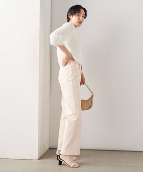 エイミーロウ♡ ハイウエストセンタープレステーパードPT♡送料込み RM denim】センタープレスハイウエストデニム（5-0038-1-09-003