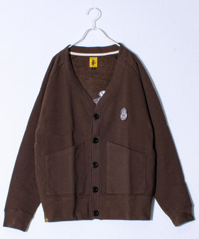 ［WEB限定 SPECIAL PRICE！］【COBMASTER/コブマスター】裏毛 刺繍×プリント カーディガン