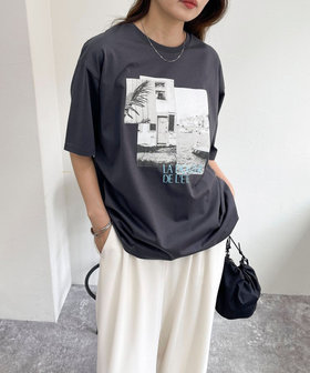 シルケットRESORT PHOTO Tシャツ
