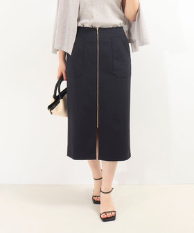 フロントファスナーナロースカート プロポーションボディドレッシング PROPORTION BODY DRESSING