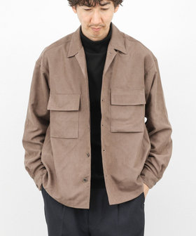 ポリスエード シャツブルゾン 25AW