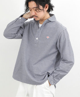【DANTON/ダントン】DT-B0282OXP ROUND COLLAR P.O SHIRT LS 26SS