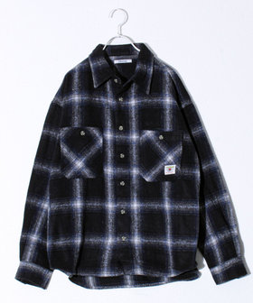 【FREDYMAC/フレディマック】オンブレネルシャツ