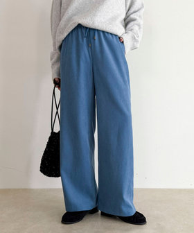 シルキーウォームセミワイドイージーパンツ