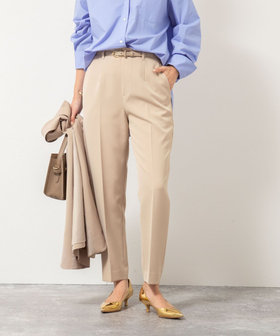 ウォッシャブルダブルクロススリムパンツ（5-0035-5-09-010