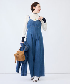 【RM denim】デニムオールインワン
