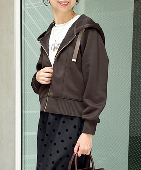 《セットアップ対応》軽量ボンディングパーカー