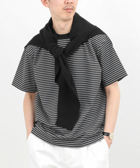 シルケットボーダーTシャツ / クルーネック / 26SS