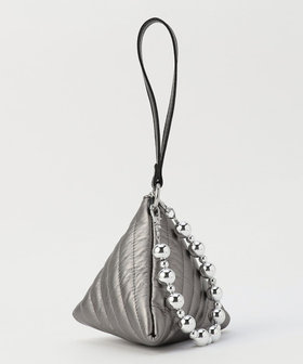 STITCH TRIANGLE POUCH