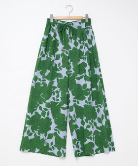 フラワープリントワイドパンツ(5-0036-4-09-013)|2nd フラワープリントワイドパンツ(5-0036-4-09-013)|2nd