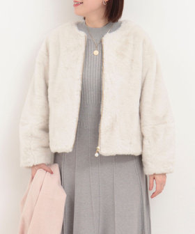 ミンクファーブルゾン（5-0807-6-04-003）｜MICO COULIER(ミコクリエ