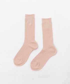 【nolnol/ノルノル】ウール混リブソックス