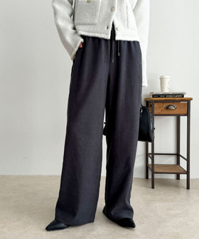 シルキーウォームセミワイドイージーパンツ