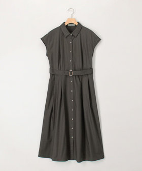 ベルテッドタックワンピース