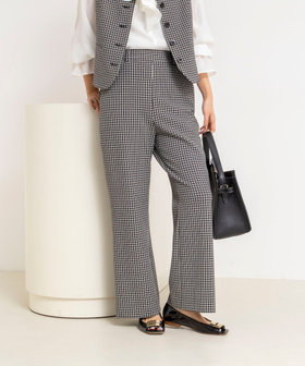 《セットアップ対応》ウォッシャブルドビーストレッチパンツ