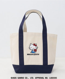 HELLO KITTY meet FREDY emue】 刺繍ミニトートバッグ（5-0121-2