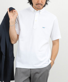 《ビジカジ対応》クジラ Polo ボタンダウンポロシャツ 26SS