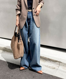 《4サイズ展開》【RM denim】ルーズワイドデニム