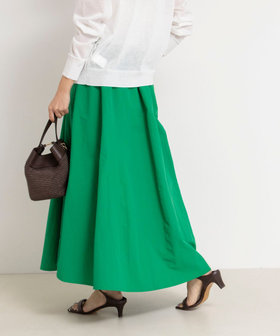 ウォッシャブルフレアマキシスカート（6-0035-1-06-001）｜NOLLEY'S