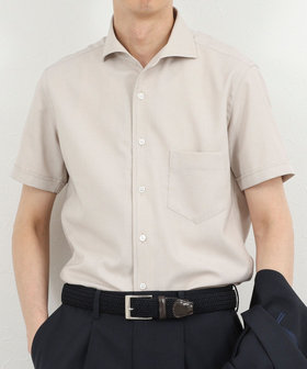 《ビジカジ対応》ノータイシャツ イタリアンカラーSS 26SS