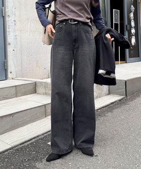 【@sora_522m企画】BASIC STRAIGHT LIGHT DENIM