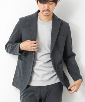 《ビジカジ/セットアップ対応》トリコットコーデュロイ ストレッチ イージーJK 25AW