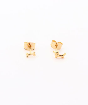 【GIRLS CREW/ガールズクルー】Teeny Tiny Bone Appetit Studs-P