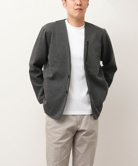 WEB限定 SPECIAL PRICE！］《ビジカジ対応》メランジカノコ ノーカラー